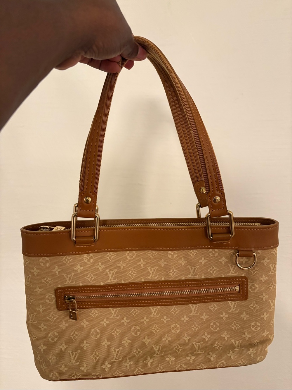 Louis Vuitton Monogram Mini Lin Lucille PM